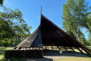 Photo: Tipi - Shady Lane Picnic Area, Pike Lake Provincial Park